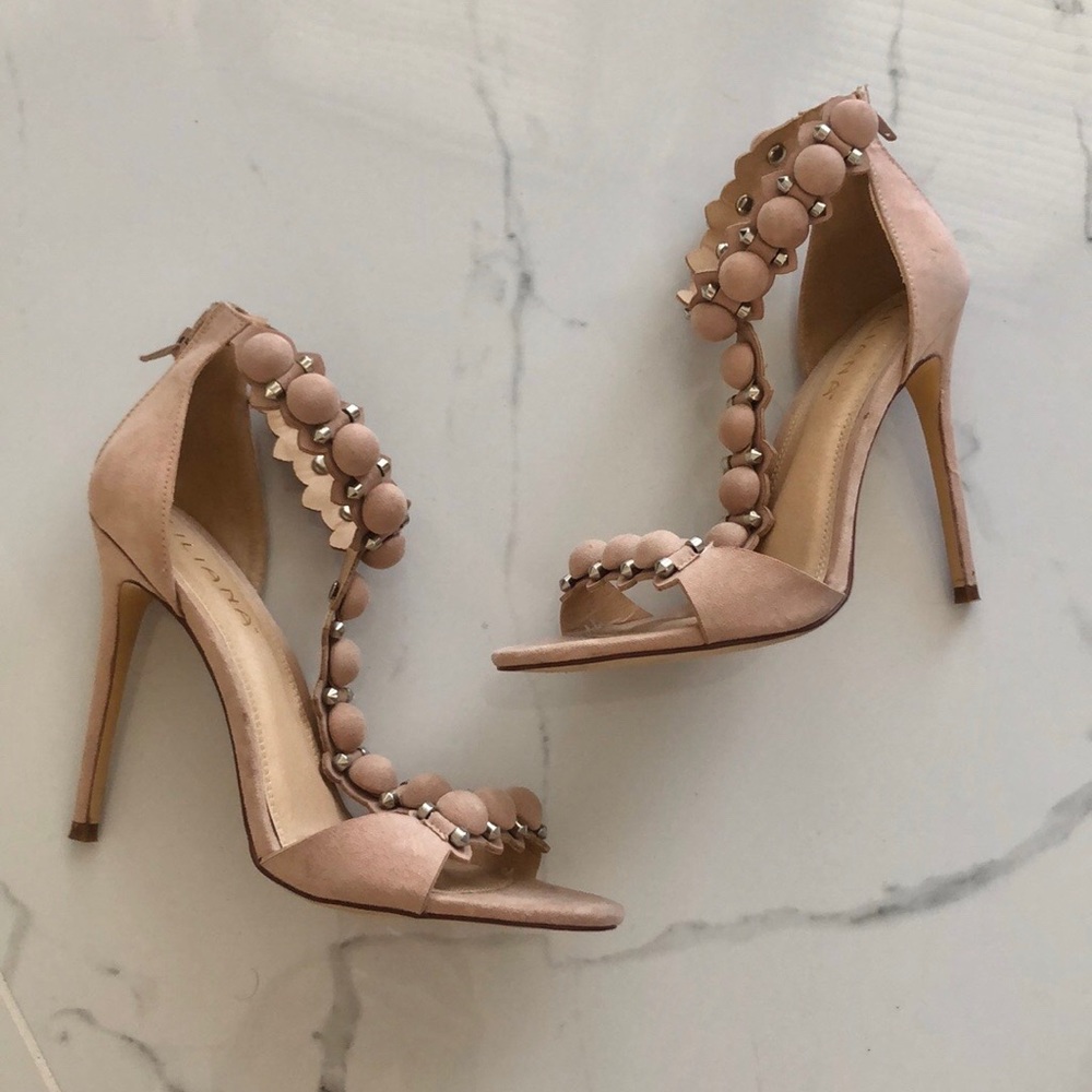 Windsor Nude Heel Sandals size 9